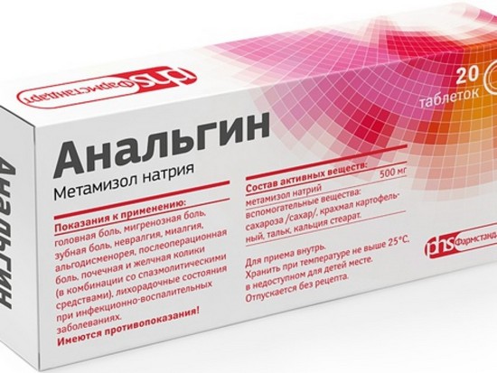 От чего помогает Анальгин