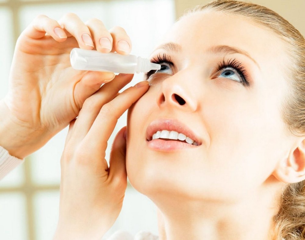 Капли от слезоточивости глаз (для пожилых)