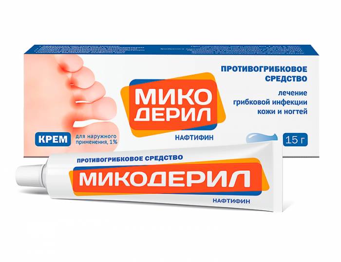Микодерил – эффективное лекарство от грибка ногтей