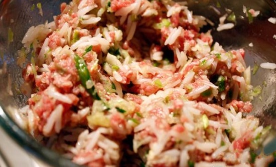 Добавим в начинку рисовую крупу