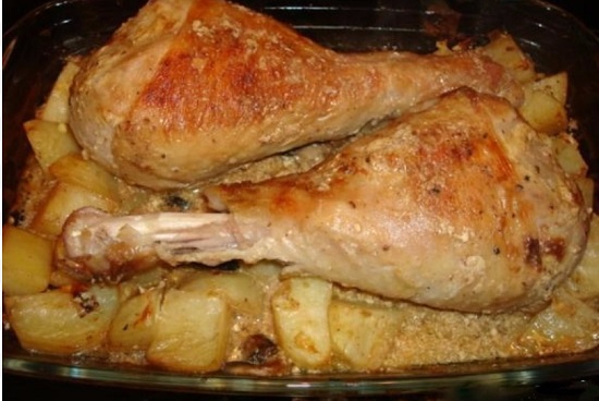 индейка в сметанном соусе