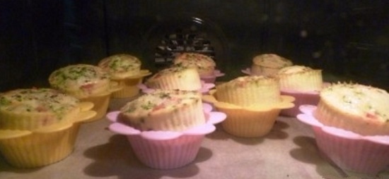 Готовим омлетные маффины в СВЧ-печи