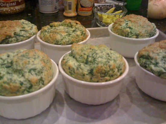 Сырное суфле