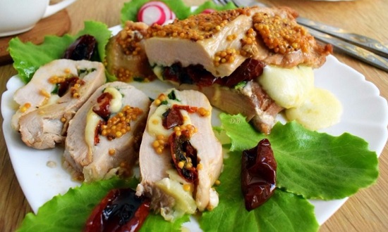 Филе индейки в духовке