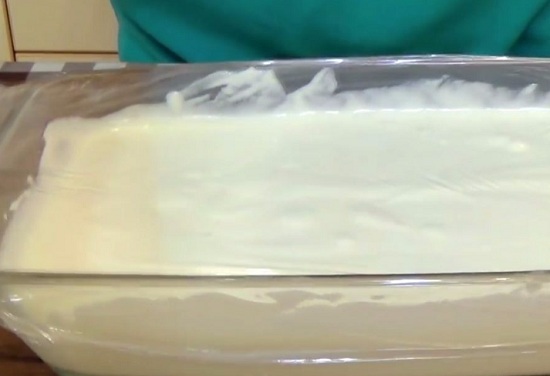 Накрываем пленкой